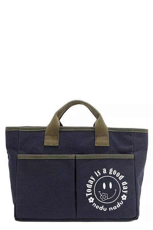 Nicole Lee USA Canvas Tote Bag - Tigbul's Variety Fashion Shop