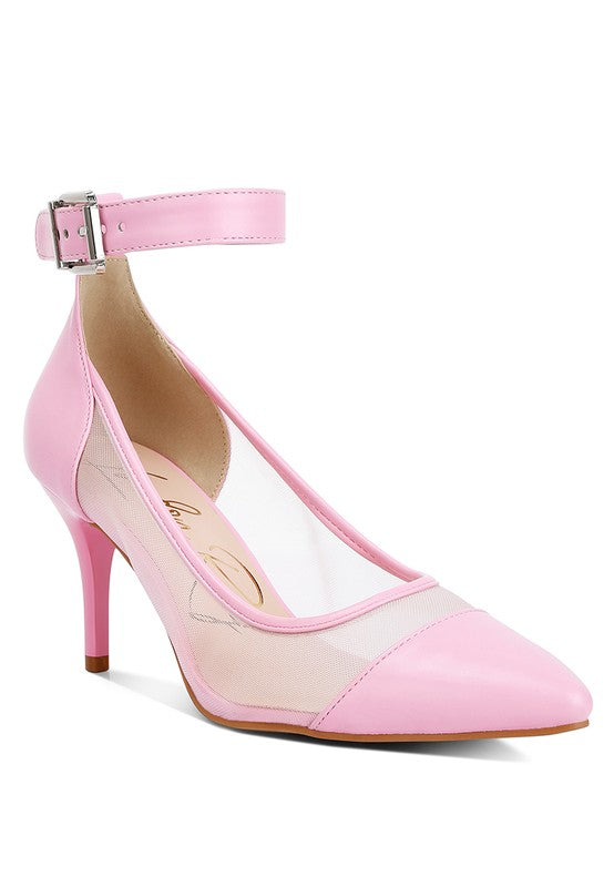 Hearst Mesh Pump Sandals - Tigbul's Variety Fashion Shop