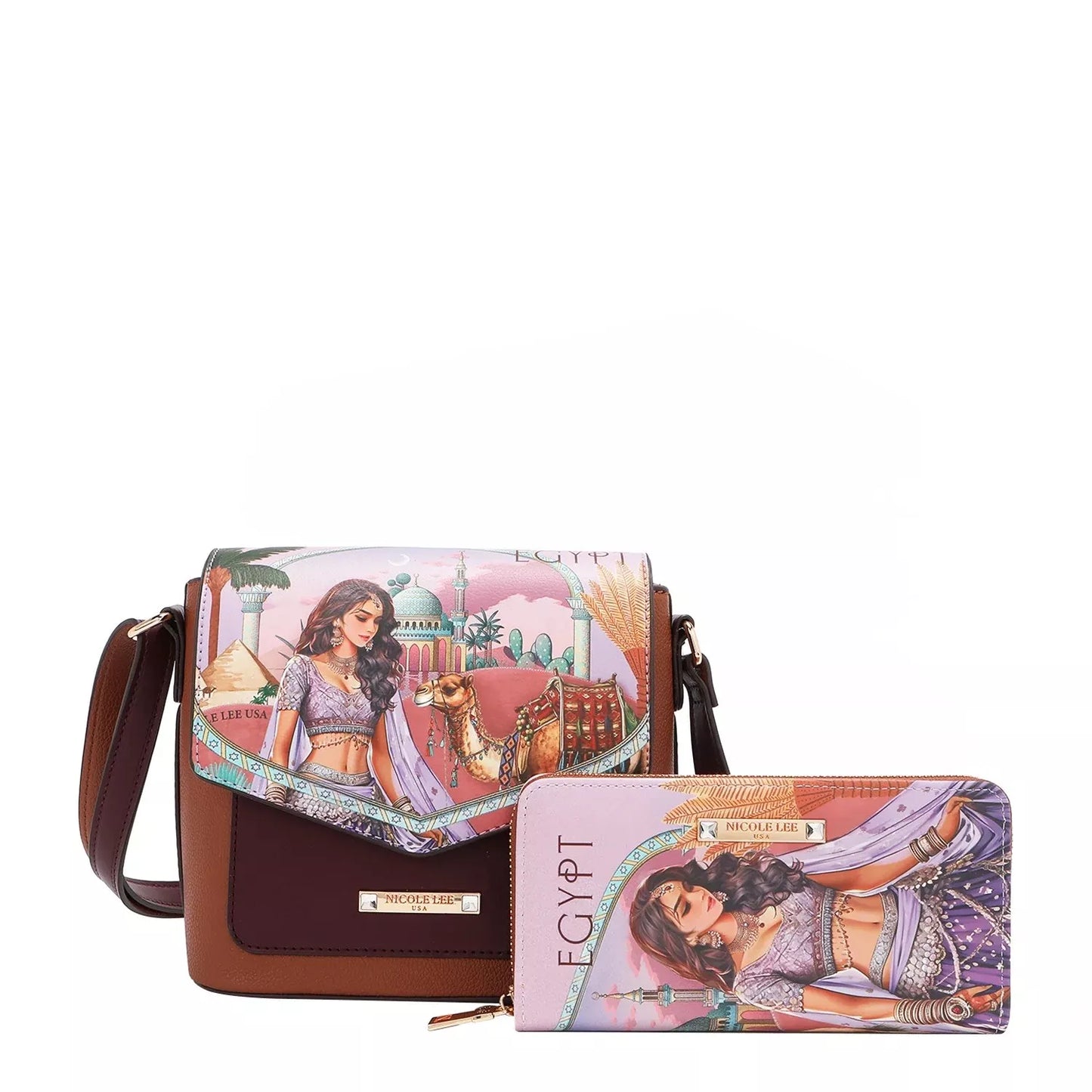 Nicole Lee USA Queen Cleopatra 3 Piece Set - Tigbul's Variety Fashion Shop