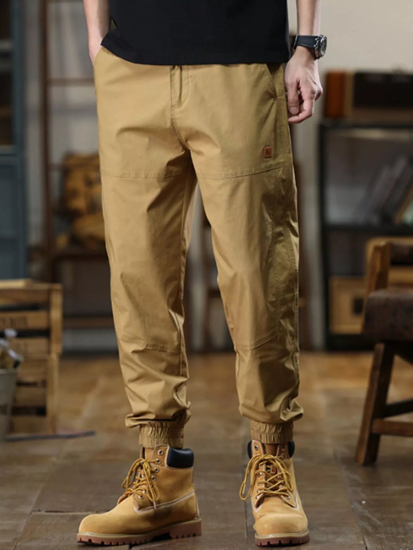 Men's Full Size Wide Leg Pants Plus Size - Tigbul's Variety Fashion Shop