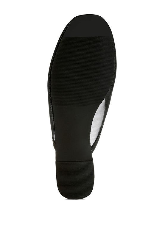 Shara Floral Embroidered Mesh Mules - Tigbul's Variety Fashion Shop