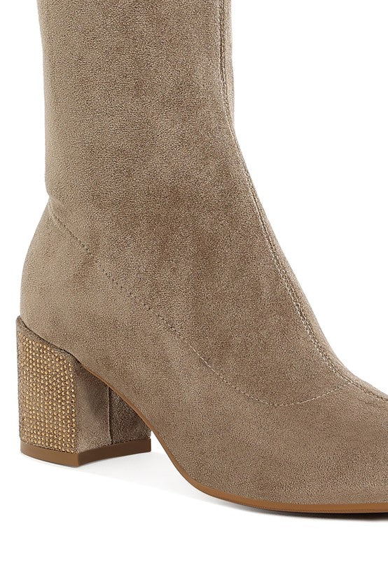 Sinaloa Microfiber Knee High Boots - Tigbul's Variety Fashion Shop