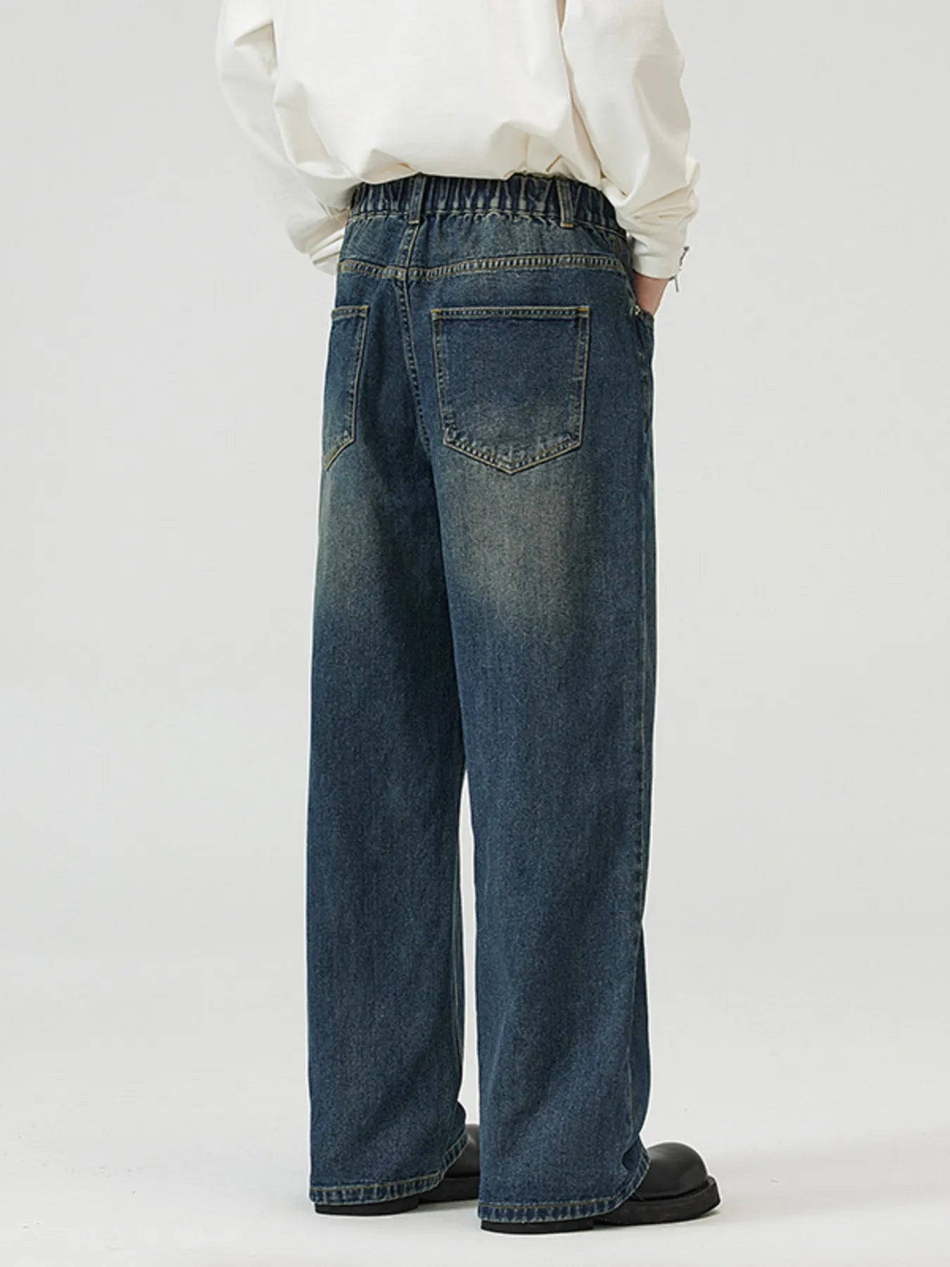 Men's Full Size Wide-Leg Jeans Plus Size - Tigbul's Variety Fashion Shop