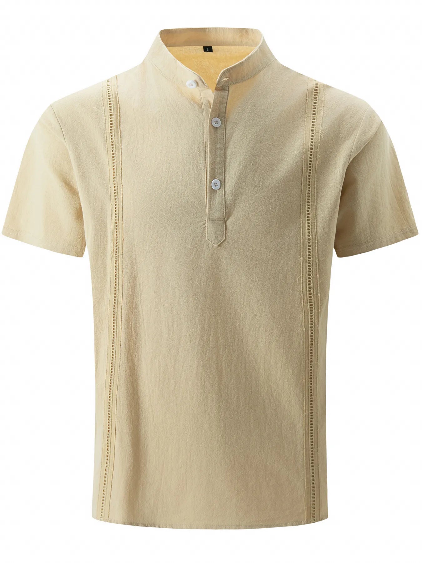 Men's Full Size Button Detail Short Sleeve Shirt Plus Size - Tigbul's Variety Fashion Shop