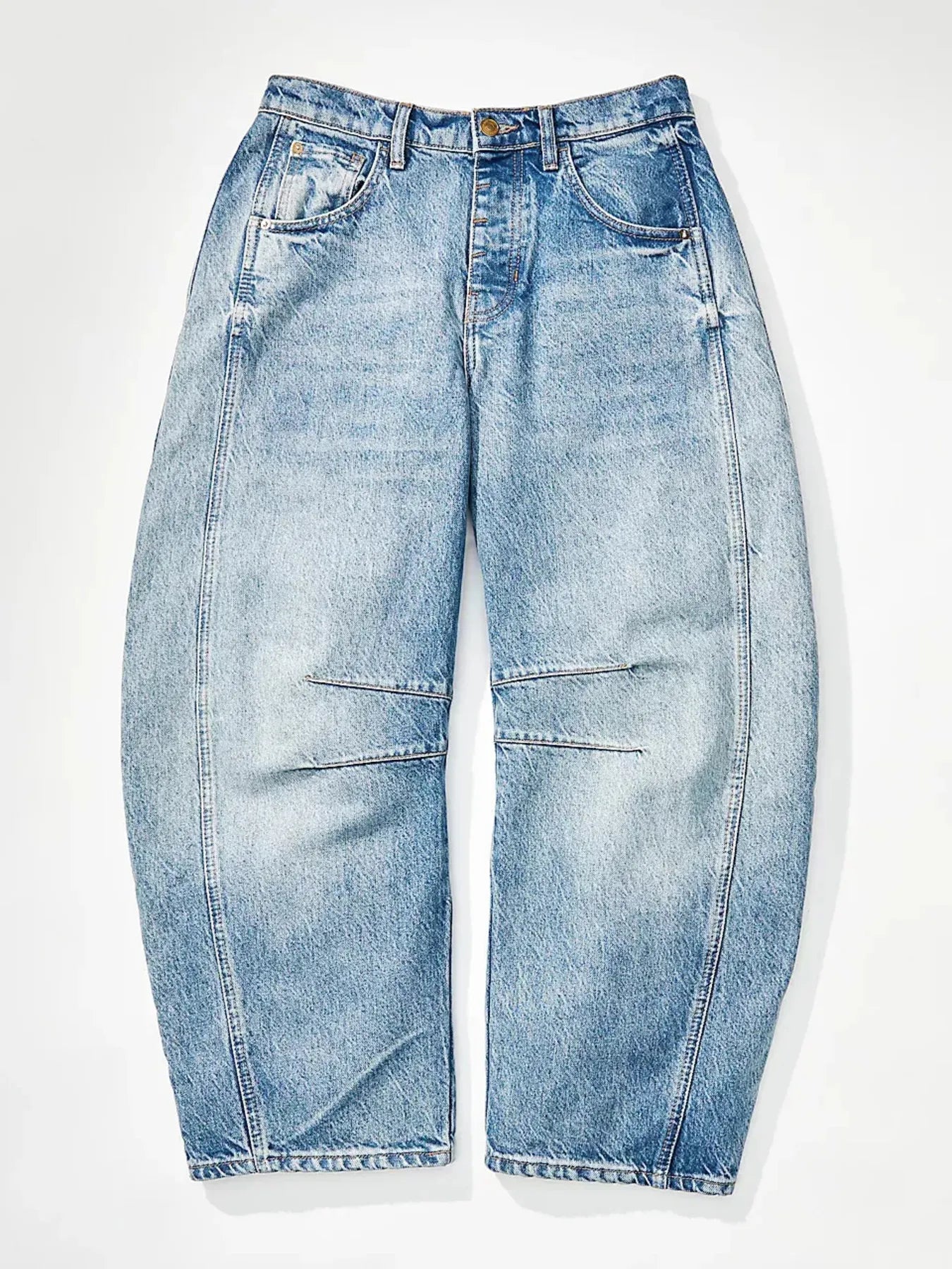 Wide Leg Relaxed Fit Jeans - Tigbul's Variety Fashion Shop