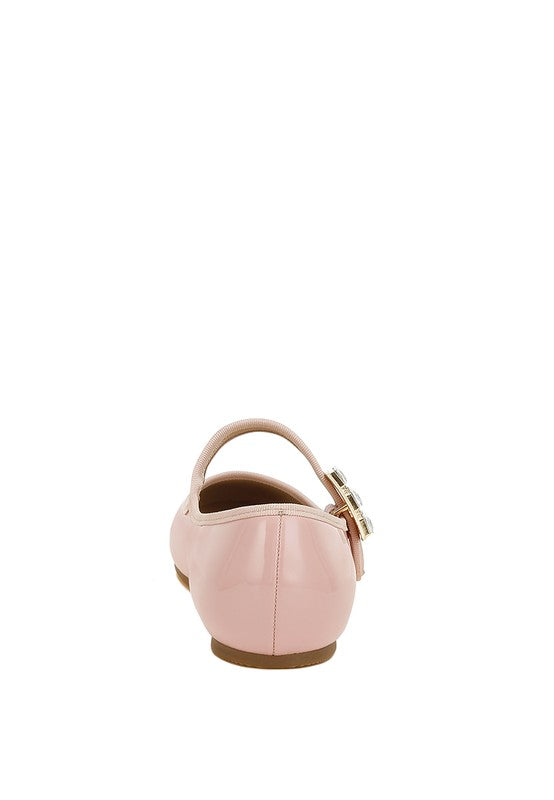 Upstage Brooch Mary Jane Sandals - Tigbul's Variety Fashion Shop