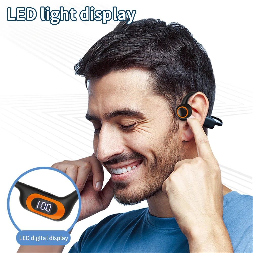 AKZ-G3 Bone Conduction Second Generation Air Conduction Earphones Wireless Bluetooth Earphones Sports Running - Tigbul's Variety Fashion Shop