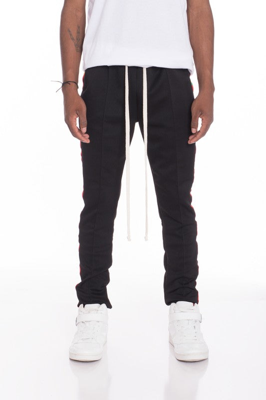 RASTA TAPED TRACK PANTS - Tigbul's Variety Fashion Shop