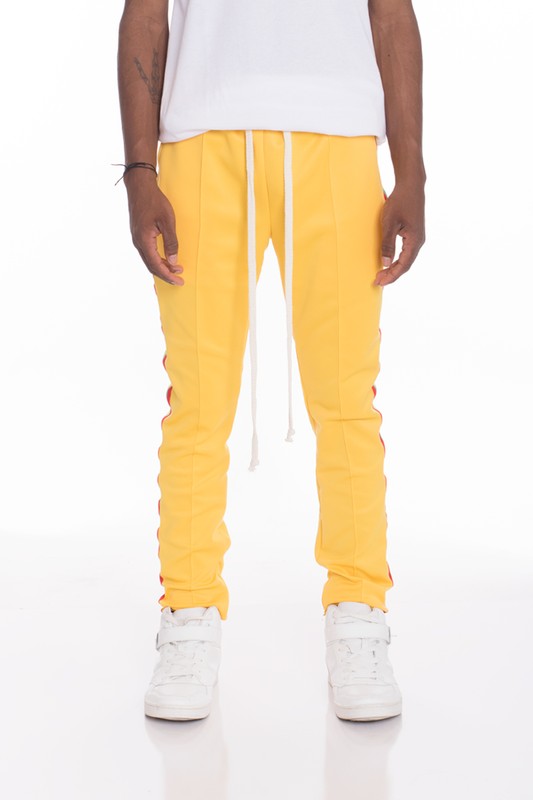 RASTA TAPED TRACK PANTS - Tigbul's Variety Fashion Shop