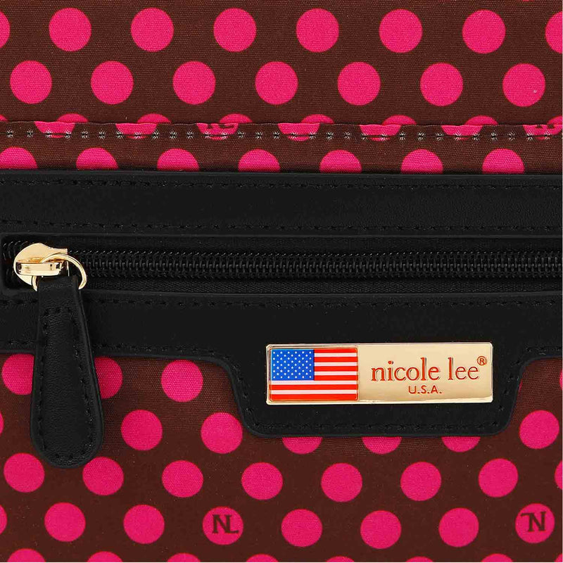 Nicole Lee USA Nylon Multifunctional Bucket Backpack - Tigbul's Variety Fashion Shop