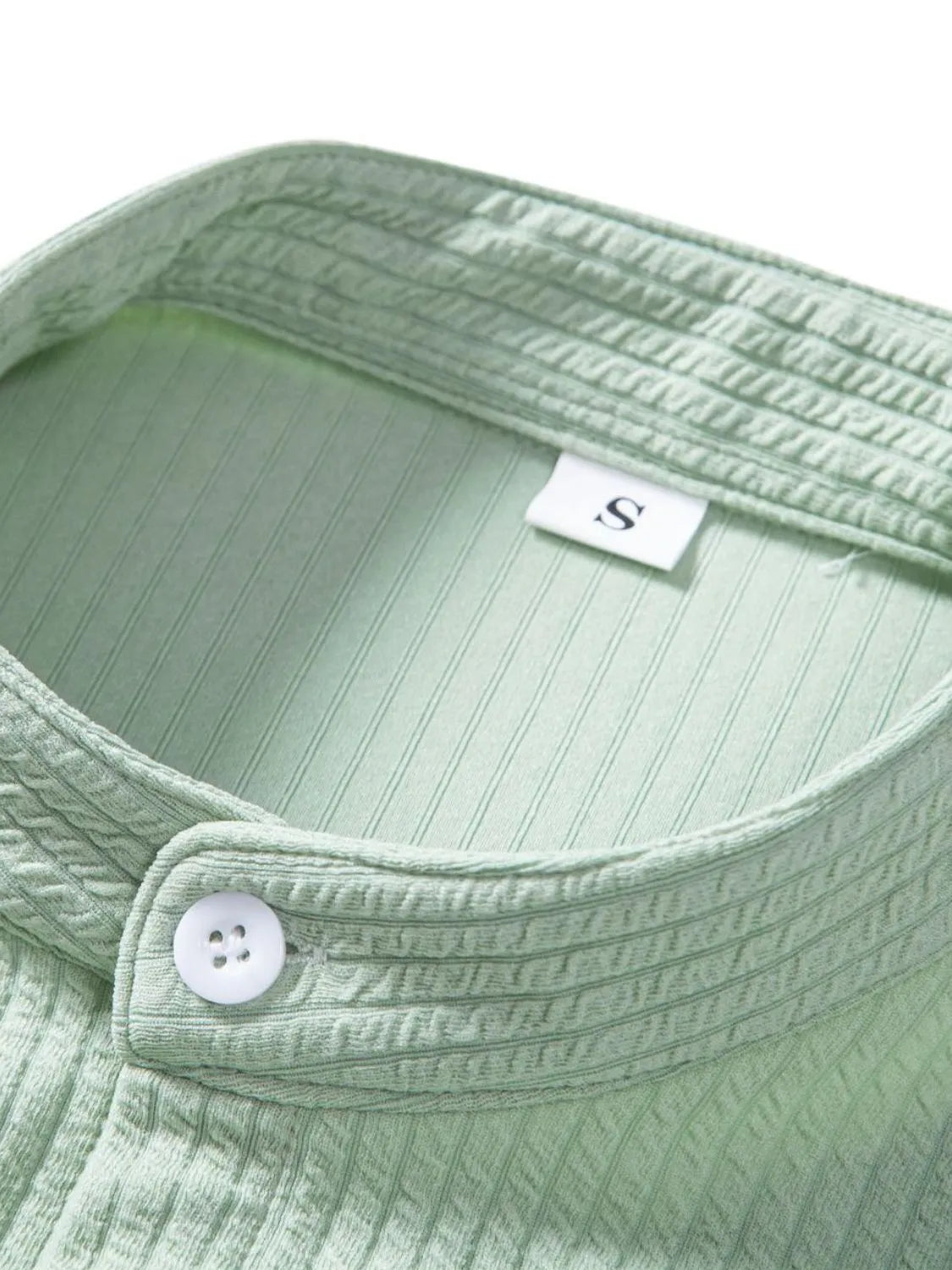Men's Ribbed Short Sleeve Shirt and Shorts Set - Tigbul's Variety Fashion Shop