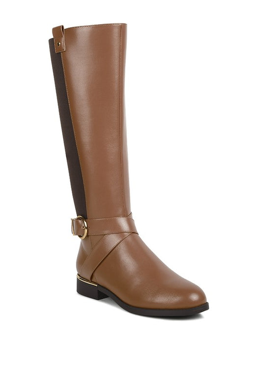 Tan Riding Boots - Tigbul's Variety Fashion Shop