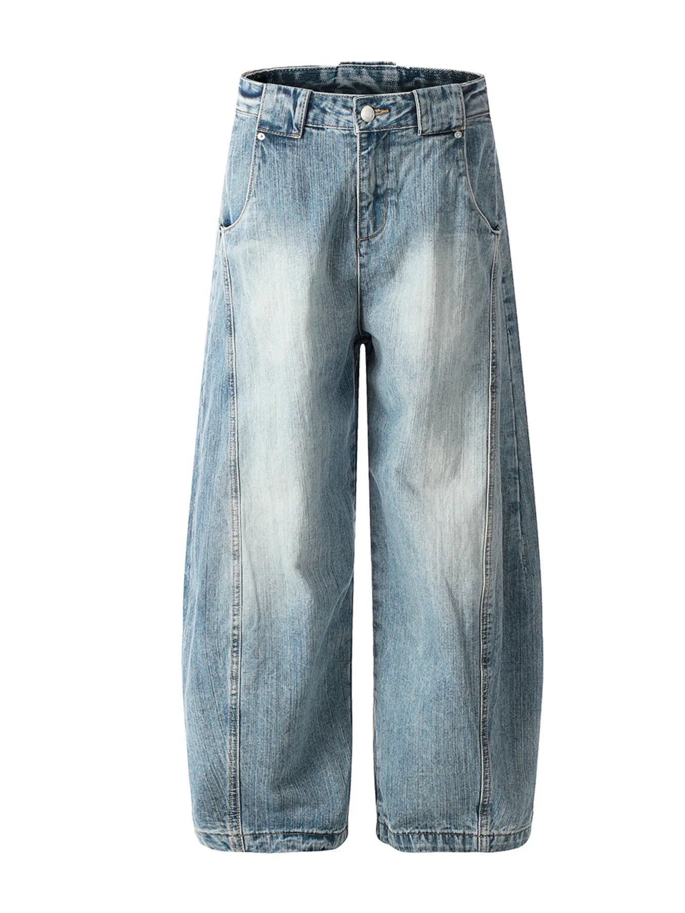 Men's Wide Leg Boyfriend Jeans - Tigbul's Variety Fashion Shop