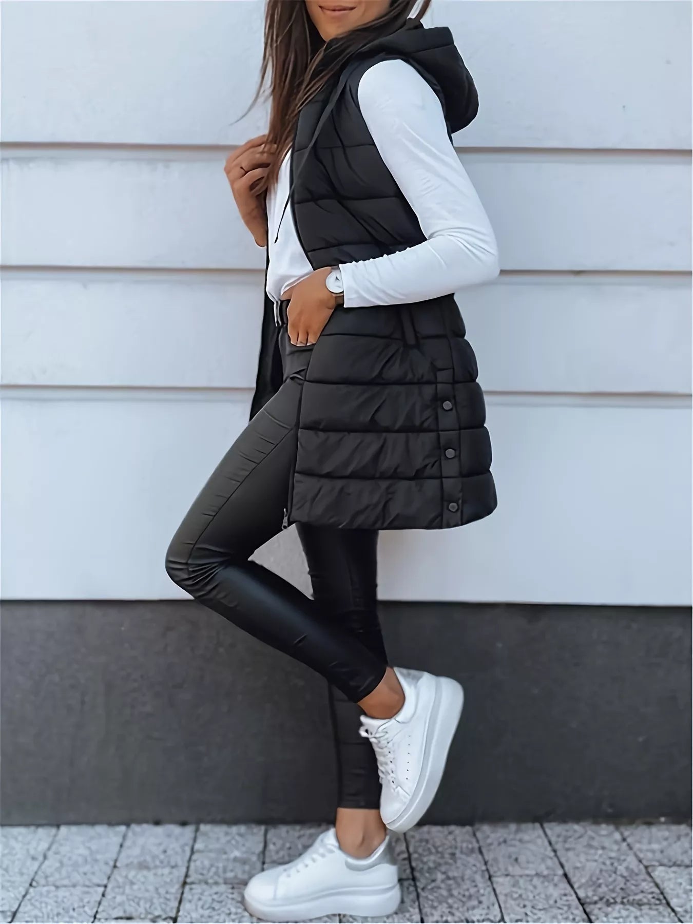 Zip Up Hooded Winter Coat - Tigbul's Variety Fashion Shop
