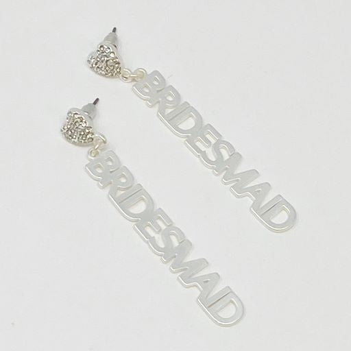 Be My Bridesmaid Dangle Earrings - Tigbul's Variety Fashion Shop