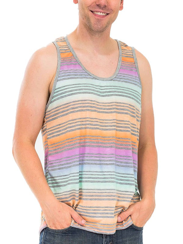 PASTEL STRIPED TANK TOP - Tigbul's Variety Fashion Shop