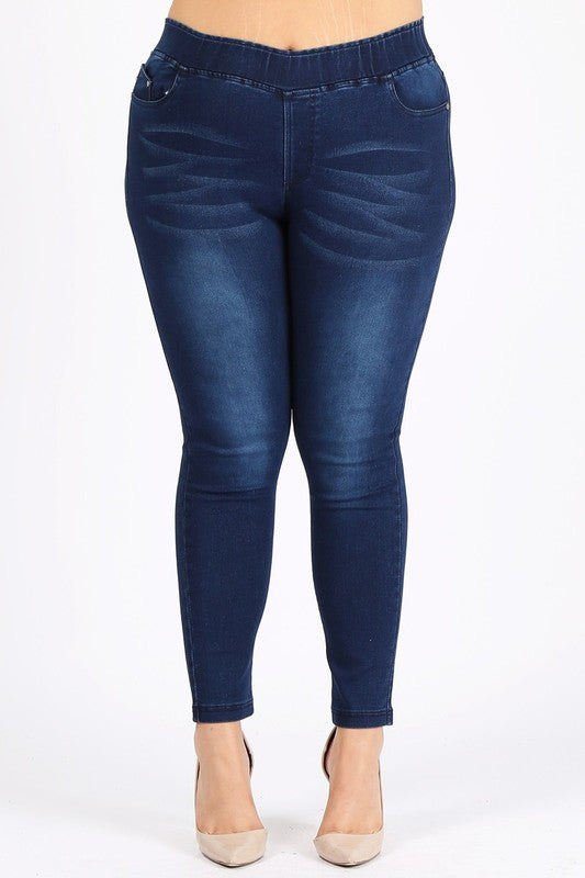 4X-5X/6X Super Plus Size Jeggings Pants - Tigbul's Variety Fashion Shop