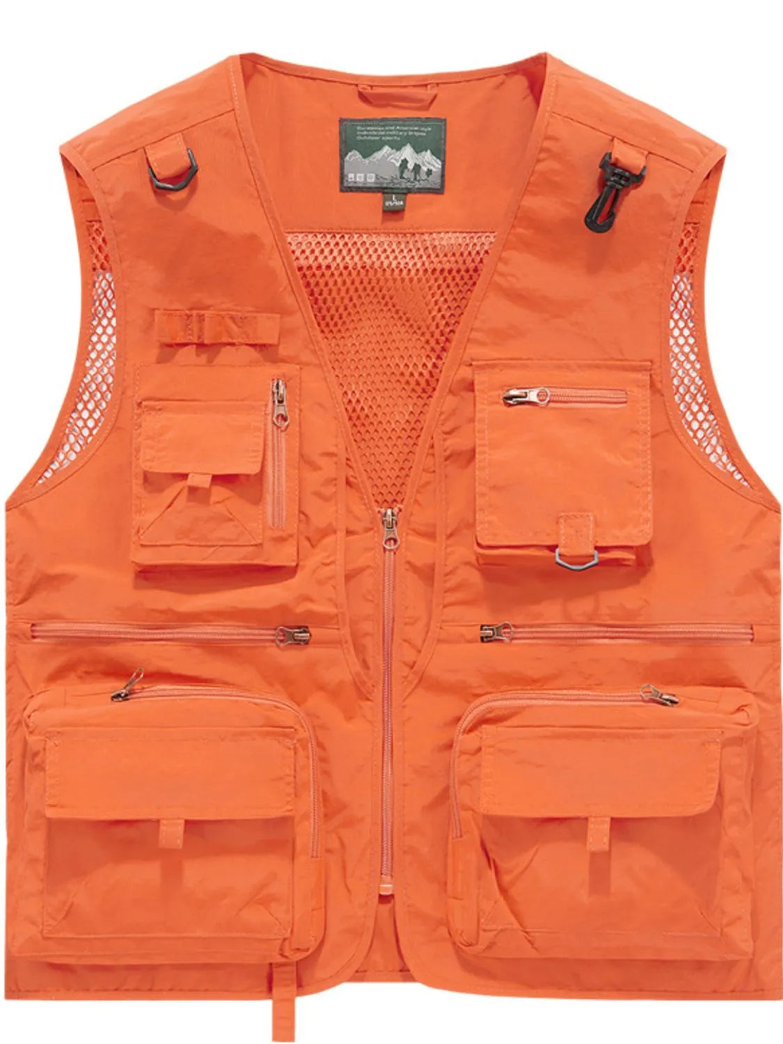 Men's Size Small to 6XL Zip Up Vest with Pockets Plus - Tigbul's Variety Fashion Shop