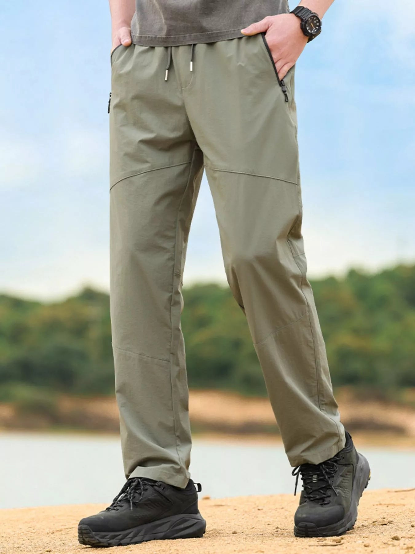 Men's Plus Size Wide Leg Pants - Tigbul's Variety Fashion Shop