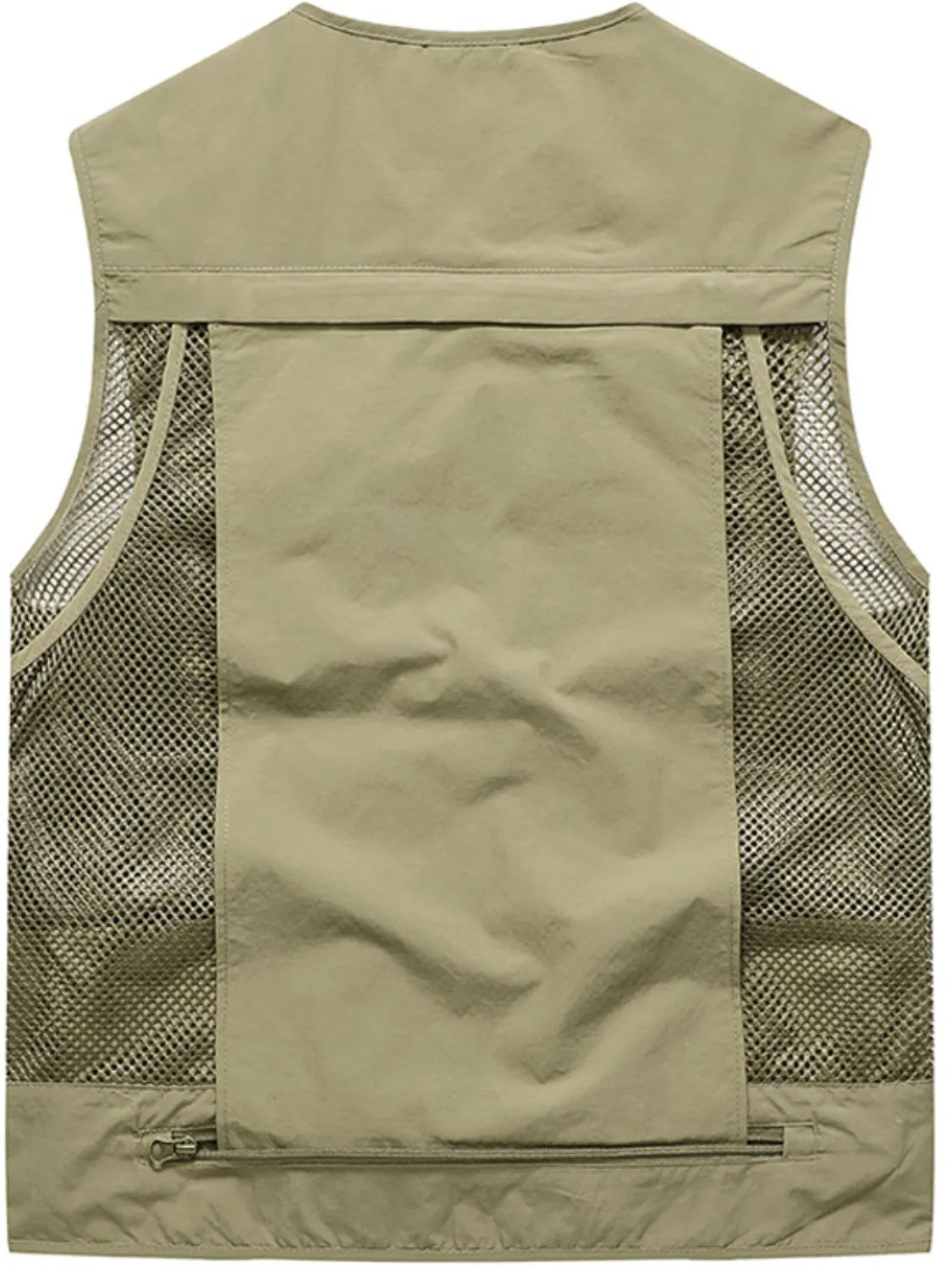 Men's Size Small to 6XL Zip Up Vest with Pockets Plus - Tigbul's Variety Fashion Shop