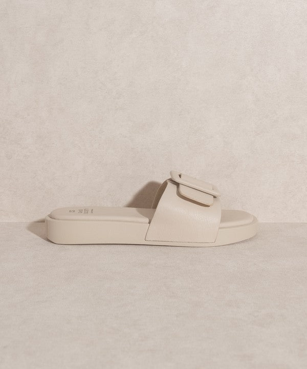OASIS SOCIETY Daisy - Single Buckle Slide - Tigbul's Variety Fashion Shop