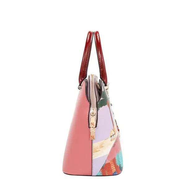 Nicole Lee USA Queen Cleopatra Dome Handbag - Tigbul's Variety Fashion Shop