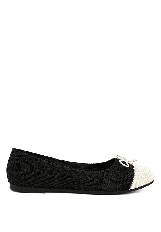 Rosario Two Tone Ballerinas - Tigbul's Variety Fashion Shop