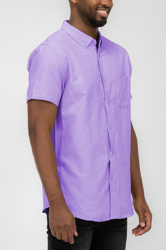 Men's Short Sleeve Button Down Shirts - Tigbul's Variety Fashion Shop