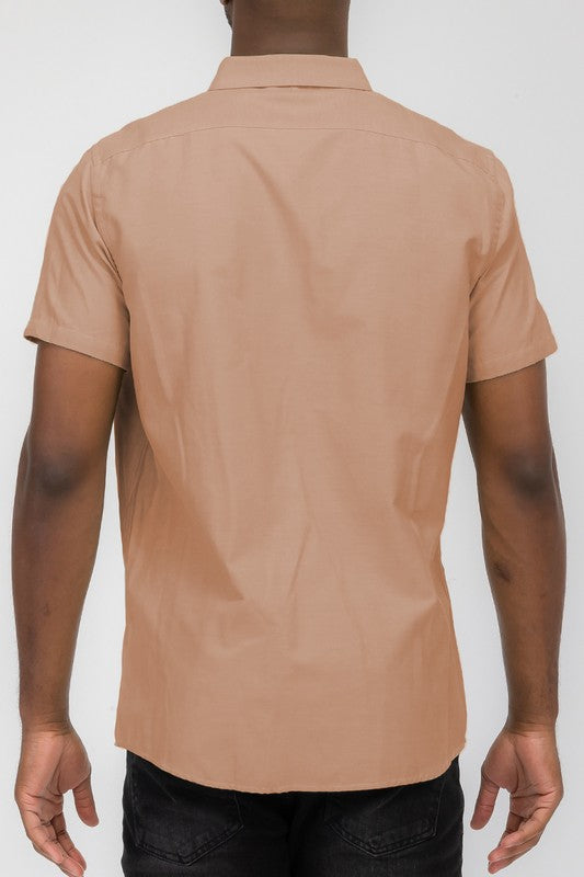 Men's Short Sleeve Button Down Shirts - Tigbul's Variety Fashion Shop