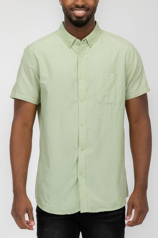 Men's Short Sleeve Button Down Shirts - Tigbul's Variety Fashion Shop