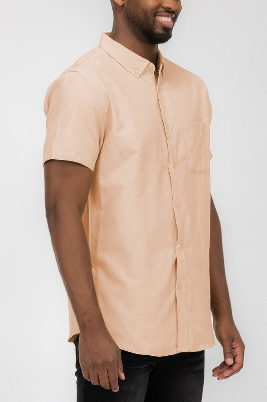 Men's Short Sleeve Button Down Shirts - Tigbul's Variety Fashion Shop