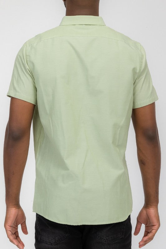 Men's Short Sleeve Button Down Shirts - Tigbul's Variety Fashion Shop