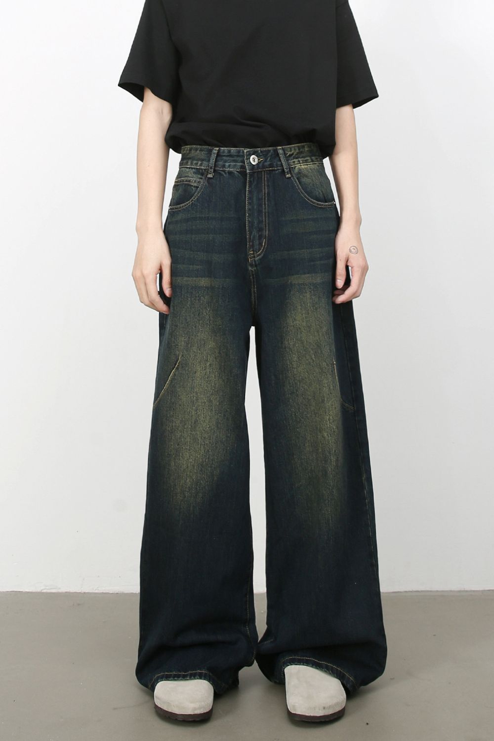 Men's Wide Leg Jeans - Tigbul's Variety Fashion Shop