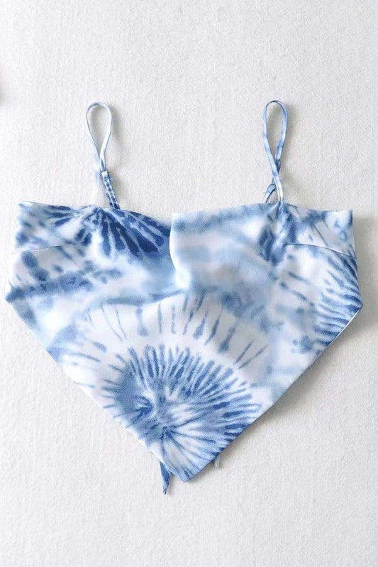 Cropped scarf tank top - Tigbul's Variety Fashion Shop