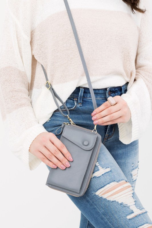 Cross Body Convertible Wallet - Tigbuls Variety Fashion