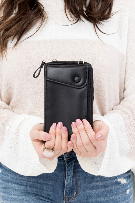 Cross Body Convertible Wallet - Tigbuls Variety Fashion