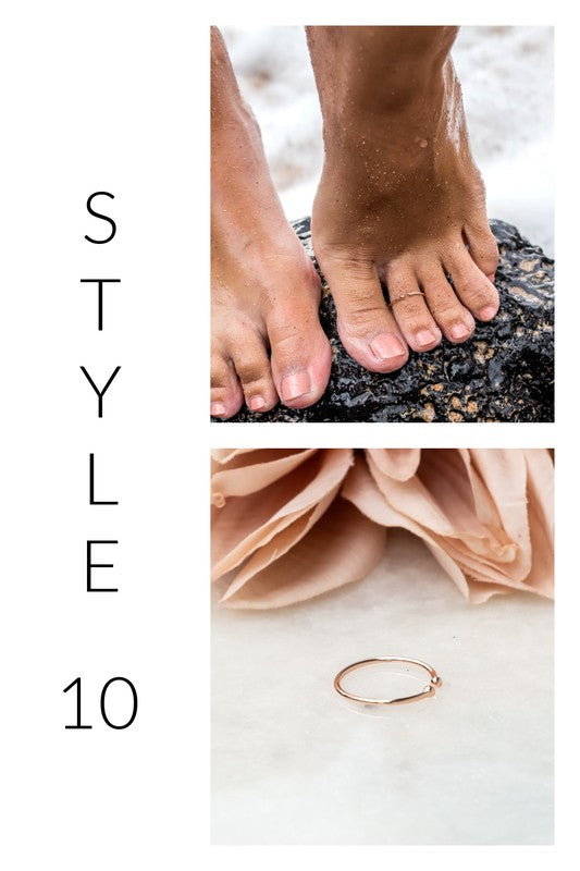 Sterling Silver Toe Rings - Tigbul's Variety Fashion Shop