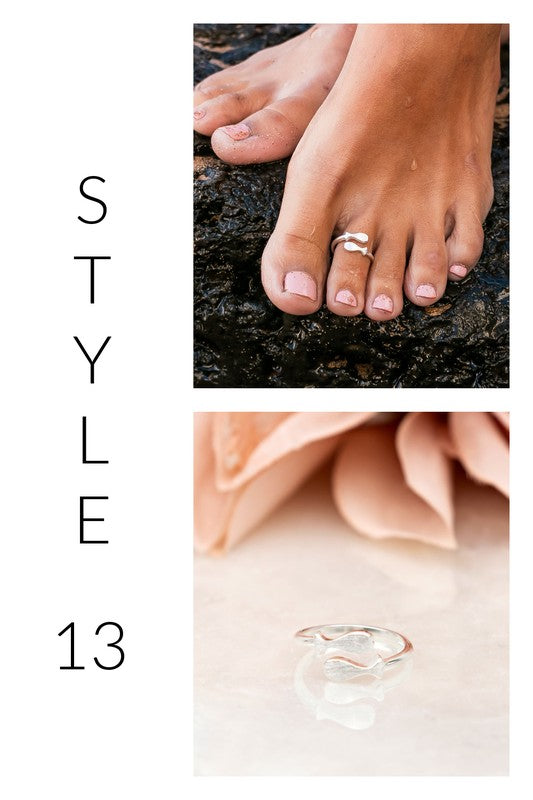 Sterling Silver Toe Rings - Tigbul's Variety Fashion Shop