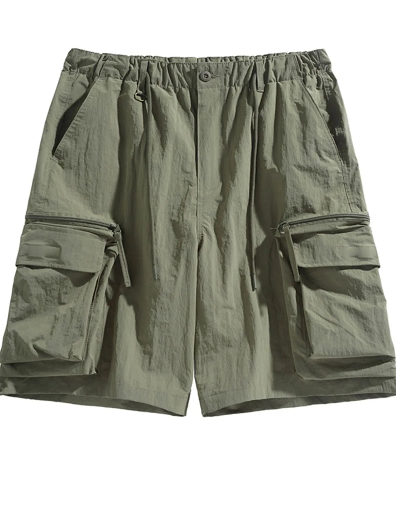 Men's Elastic Waist Cargo Short - Tigbul's Variety Fashion Shop