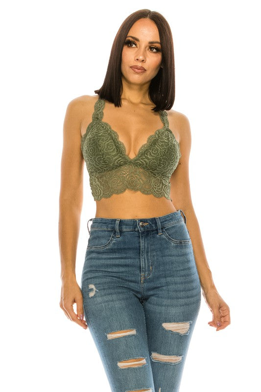 Lace Croptop - Tigbul's Variety Fashion Shop