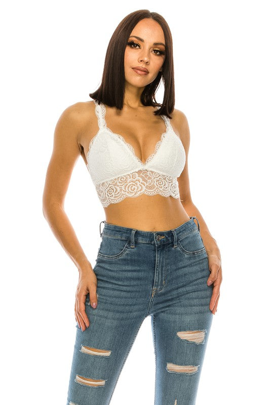Lace Croptop - Tigbul's Variety Fashion Shop