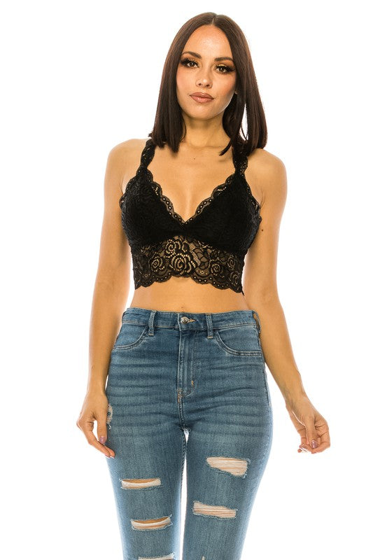 Lace Croptop - Tigbul's Variety Fashion Shop