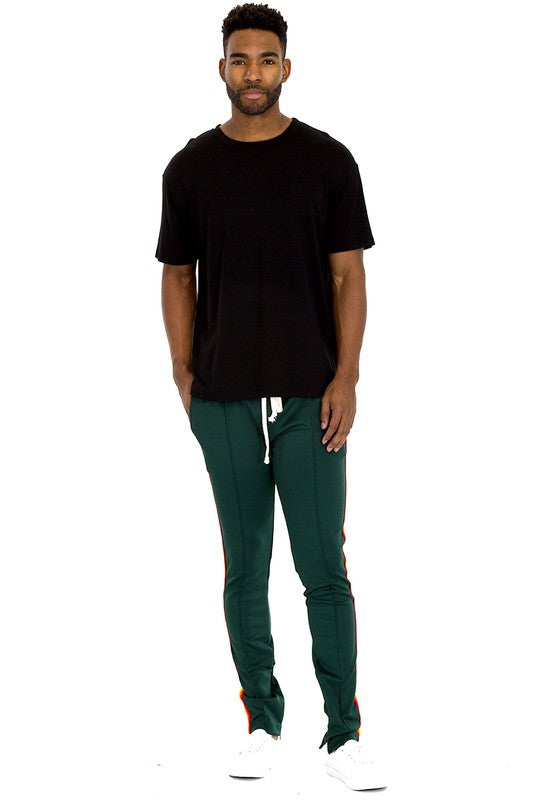 RAINBOW TAPE TRACK PANTS - Tigbul's Variety Fashion Shop