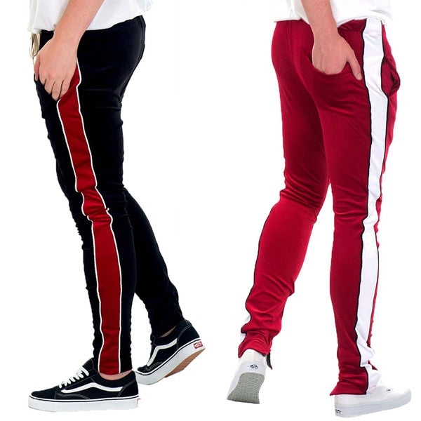 Men's Velvet Track Pants - Tigbul's Variety Fashion Shop
