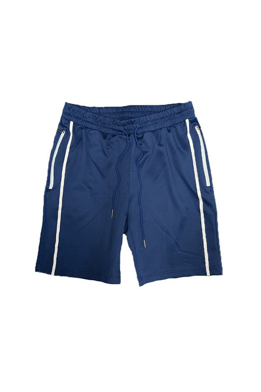 TAPED STRIPE SHORTS - Tigbul's Variety Fashion Shop