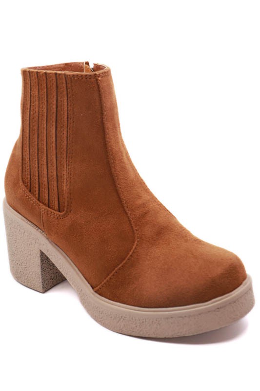 Slip on Chunk Boot - Tigbul's Variety Fashion Shop