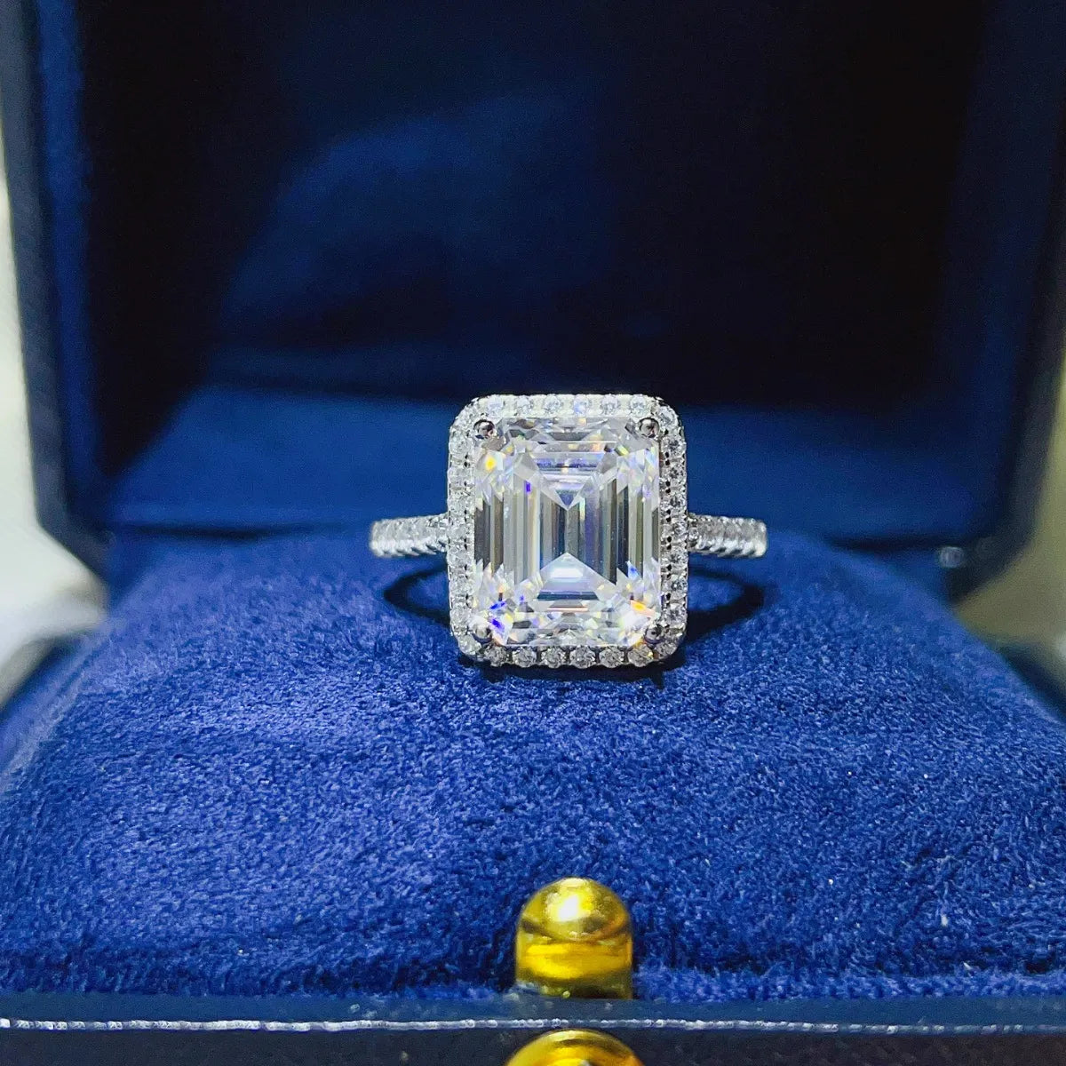 5 Carat Moissanite 925 Sterling Silver Ring - Tigbul's Variety Fashion Shop