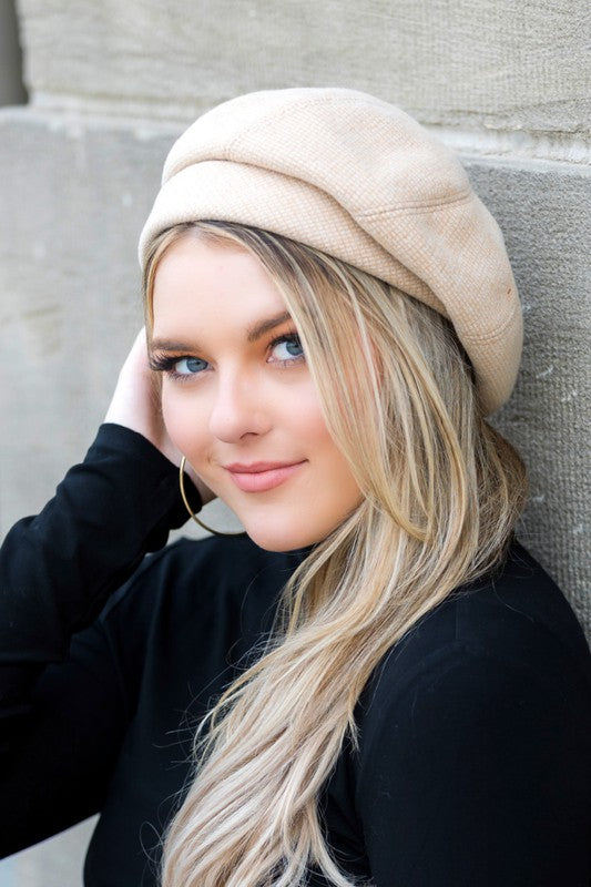 Fold Over Beret - Tigbul's Variety Fashion Shop