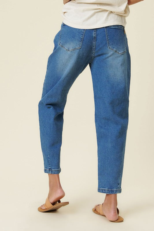 Distressed Slouchy Jean - Tigbul's Variety Fashion Shop