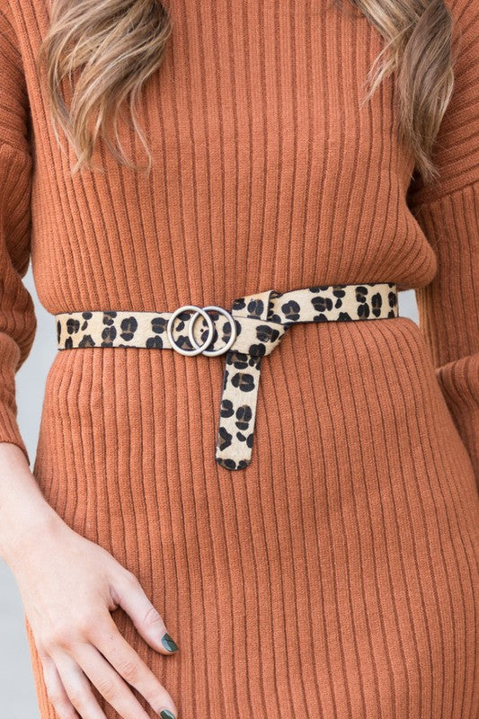 Double O-Ring Belt - Tigbul's Variety Fashion Shop